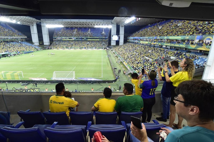 Imagem: Jogo do Brasil na Arena Pantanal Setasc abre inscrições para autistas assistirem Brasil x Coreia do Sul na Arena Pantanal Imagem: Jogo do Brasil na Arena Pantanal Setasc abre inscrições para autistas assistirem Brasil x Coreia do Sul na Arena Pantanal