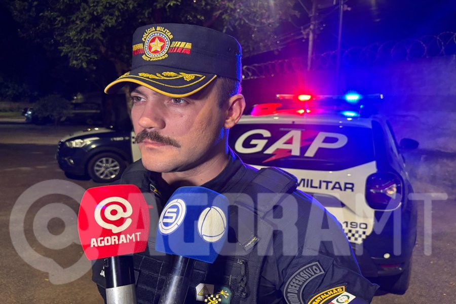 Imagem: Major Janeferson comandante do 5oBPM Grupo de Apoio da PM destrói escritório do crime e apreende drogas que seriam levadas para Mata Grande