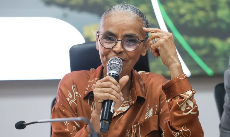 Imagem: Marina Silva ministra do meio ambiente Em balanço, Marina destaca queda do desmatamento e maior fiscalização