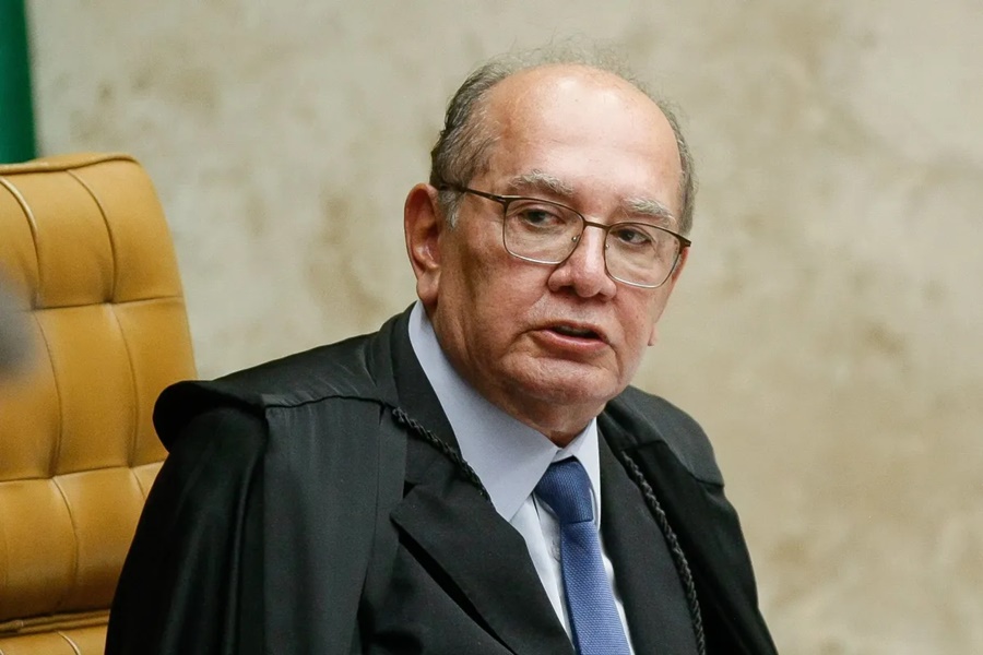 Imagem: Ministro Gilmar Mendes Gilmar diz que Brasil tem "paz política" graças ao inquérito das Fake News