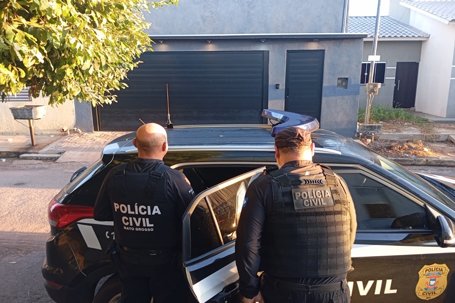 Imagem: Policia civil 1 Operação Areia Movediça apura fraude em licitação e cumpre 10 mandados em três cidades de Mato Grosso