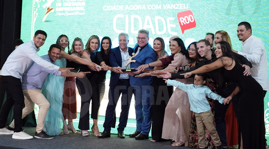 Imagem: Tv record recebe premio acir 2026 Cidade Agora com Carlos Vanzeli é eleito como melhor programa de TV local no Destaque Empresarial ACIR