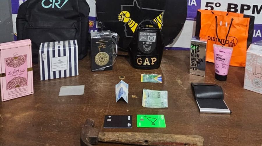 Imagem: VIDEO SITE 16 Suspeito é preso por furto de perfumes e mulher é detida por receptação em Rondonópolis