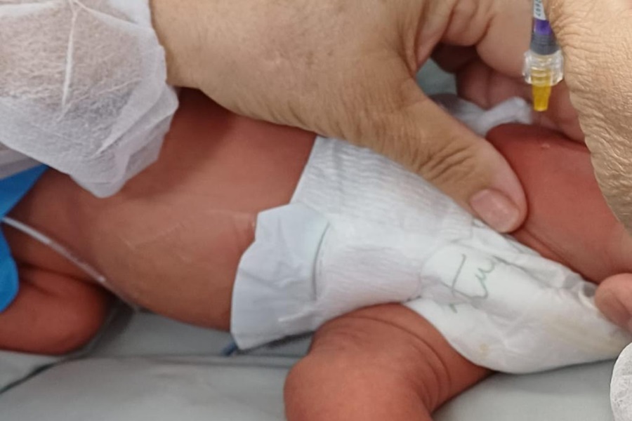 Imagem: Vacinacao em recem nascido Hospitais estaduais de Mato Grosso oferecem proteção contra bronquiolite a bebês prematuros