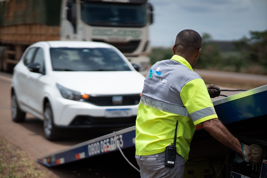 Imagem: Veiculos em pane nova Rota do Oeste Tiradentes: Nova Rota do Oeste socorreu um veículo em pane a cada 12 minutos na BR-163/MT