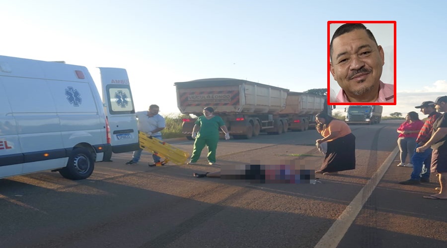 Imagem: WhatsApp Image 2026 04 01 at 15.00.57 Assessor municipal morre após ser atropelado por carro enquanto pedalava na MT 040