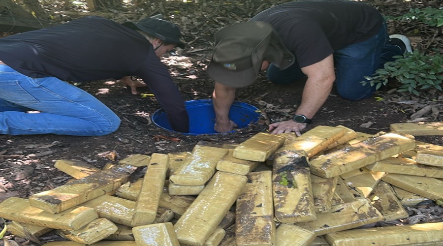 Imagem: WhatsApp Image 2026 04 02 at 15.29.51 Polícia Civil prende faccionado e apreende 305 tabletes de maconha enterrados nos fundos de imóvel