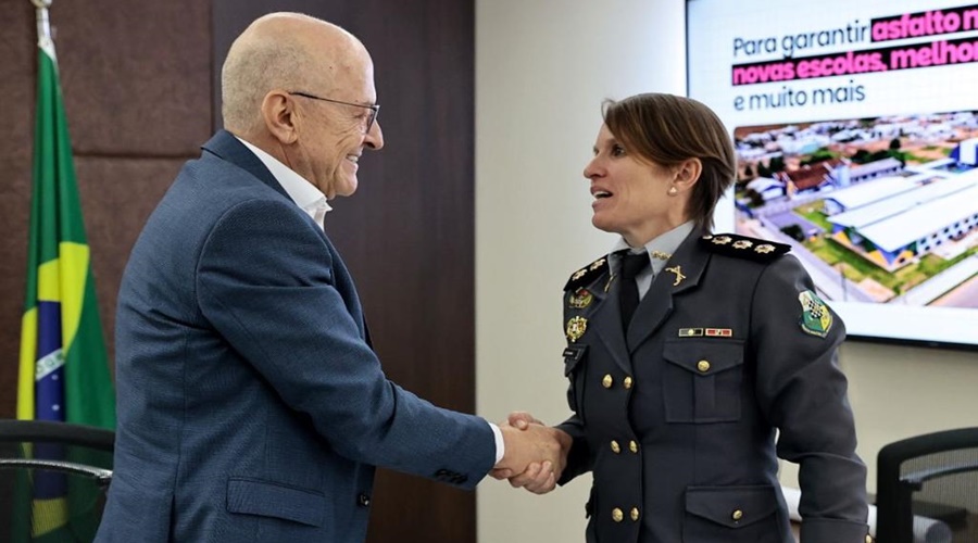 Imagem: WhatsApp Image 2026 04 06 at 11.04.54 Governador Otaviano Pivetta anuncia coronel da PM Susane Tamanho para comandar Sesp