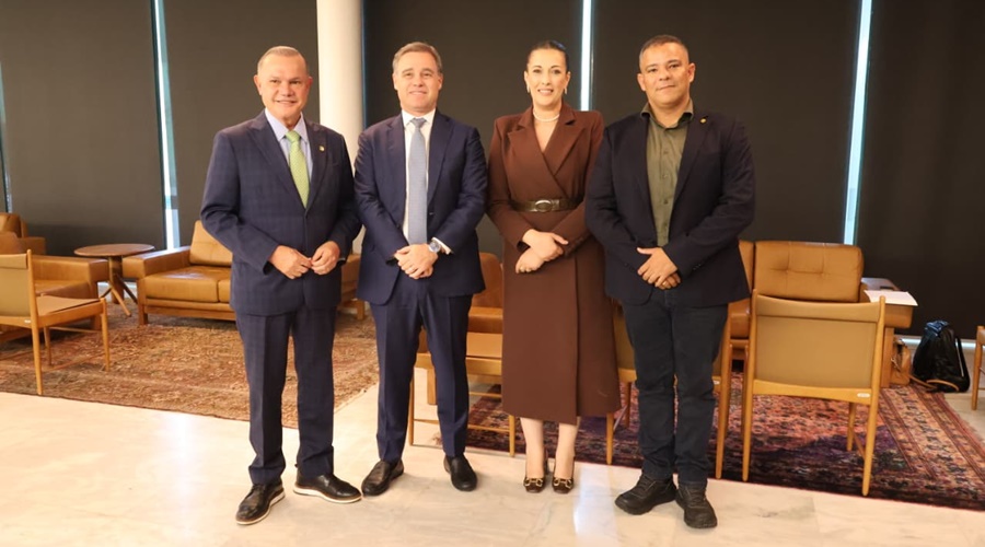 Imagem: ahscfb d Em Brasília, Dra. Luciana Horta realiza encontro institucional com Ministro André Mendonça no STF