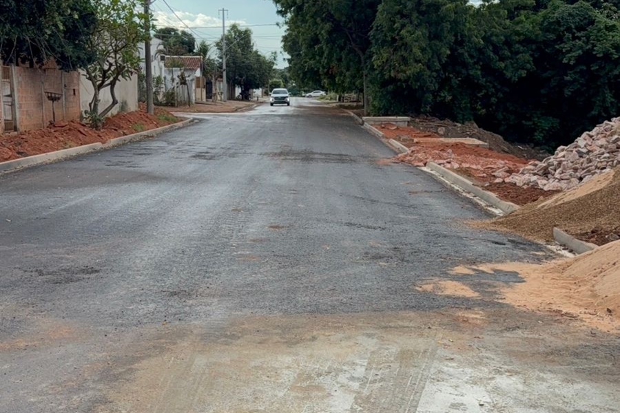 Imagem: akdnv 1 Obra avança na Rua Zélia no Jardim Pindorama e deve ser concluída em até 30 dias