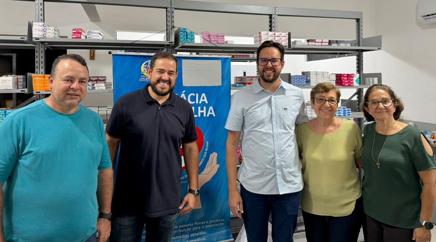 Imagem: akldjnv Farmácia da Partilha retoma atividades com apoio da Secretaria de Saúde e emendas parlamentares
