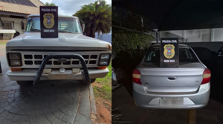 Imagem: alksv Polícia Civil recupera dois veículos roubados em Rondonópolis