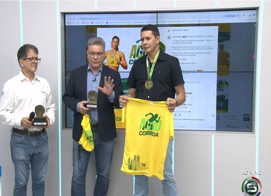 Imagem: corrida agro Agro Corrida em Rondonópolis arrecadou fundos para Associação de Pacientes Oncológicos