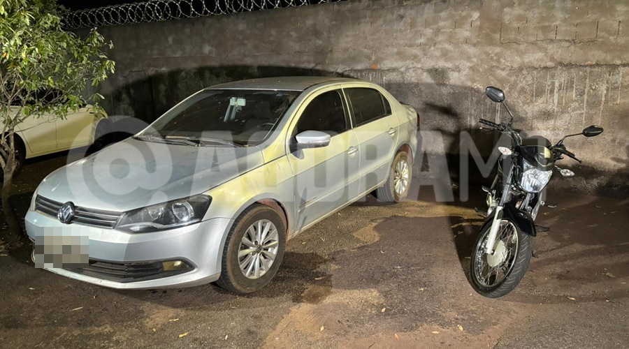 Imagem: AJDVD Trio é preso suspeito de furtar carnes e videogame em comércios de Rondonópolis