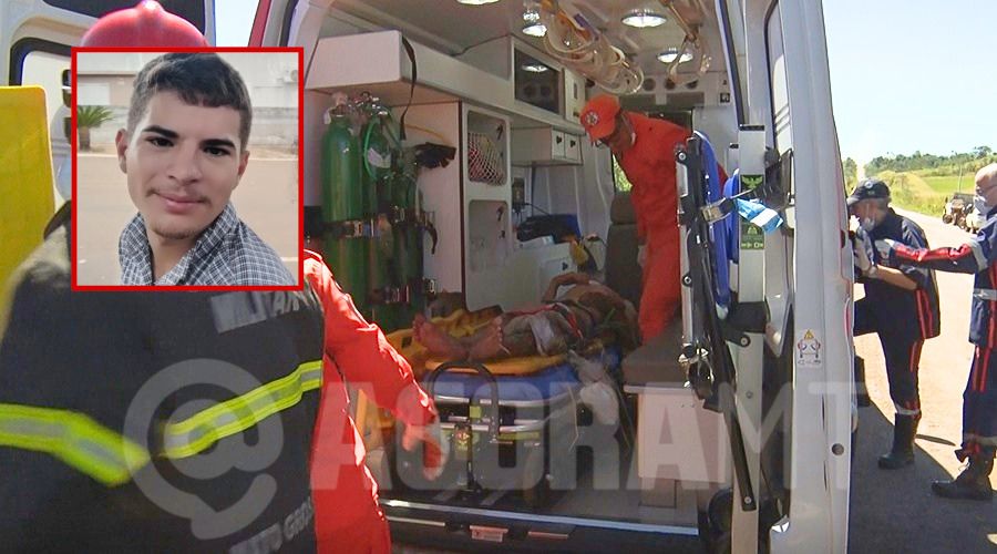 Imagem: ENQUADRAMENTO SITE 1 1 Rapaz resgatado após três dias preso em carro capotado na MT-459 deve passar por cirurgia para amputar a perna