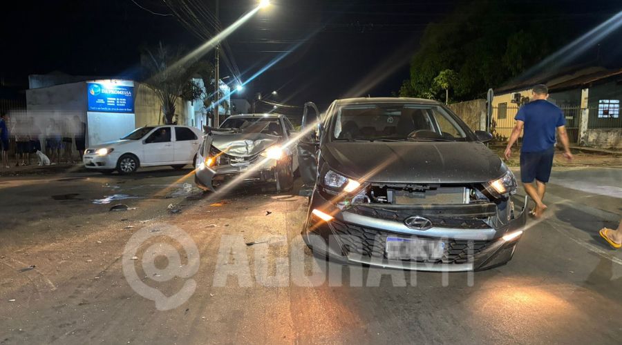 Imagem: ENQUADRAMENTO SITE 6 2 Colisão entre Etios e HB20 deixa criança ferida no Jardim Tropical, em Rondonópolis