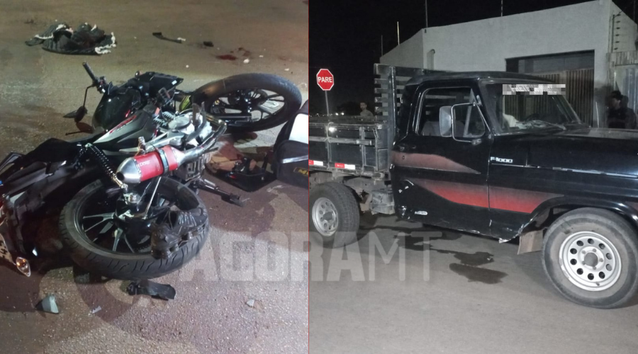 Imagem: Imagem site 1 Entregador de APP fica ferido após colisão com caminhonete F-1000 no Granville I