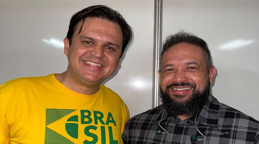 Imagem: Thiago Silva e Fernandinho 2ª Marcha para Jesus reúne milhares de pessoas em Rondonópolis com a presença de Fernandinho