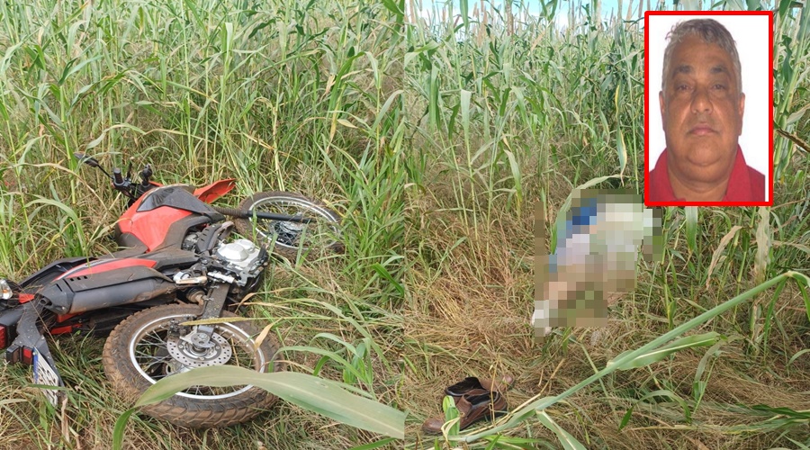 Imagem: WhatsApp Image 2026 05 14 at 13.52 horz Corpo de homem desaparecido é encontrado ao lado de motocicleta na zona rural de Dom Aquino