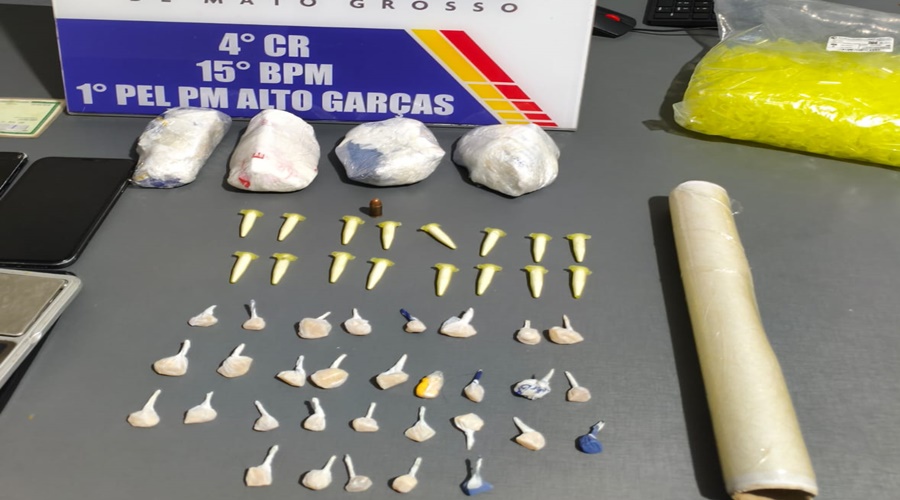 Imagem: WhatsApp Image 2026 05 30 at 07.10.13 Suspeitos de tráfico de drogas são presos em Alto Garças e Alto Araguaia por policiais do 15º BPM Imagem: WhatsApp Image 2026 05 30 at 07.10.13 Suspeitos de tráfico de drogas são presos em Alto Garças e Alto Araguaia por policiais do 15º BPM