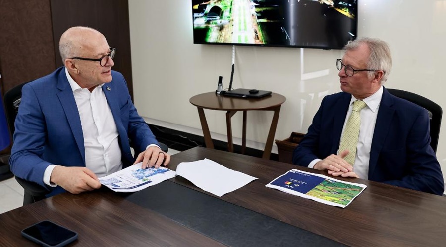 Imagem: akdv 1 Embaixador da Bélgica destaca potencial econômico de MT e vê oportunidades de cooperação com União Europeia