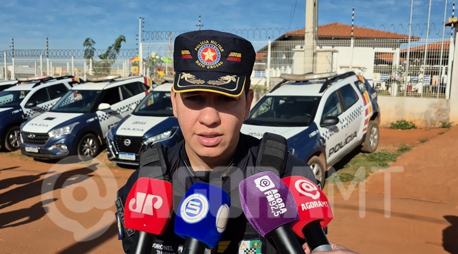 Imagem: cel Turbino Polícia Militar lança Operação Batalhão Itinerante para reforçar presença nos bairros mais afastados de Rondonópolis Imagem: cel Turbino Polícia Militar lança Operação Batalhão Itinerante para reforçar presença nos bairros mais afastados de Rondonópolis