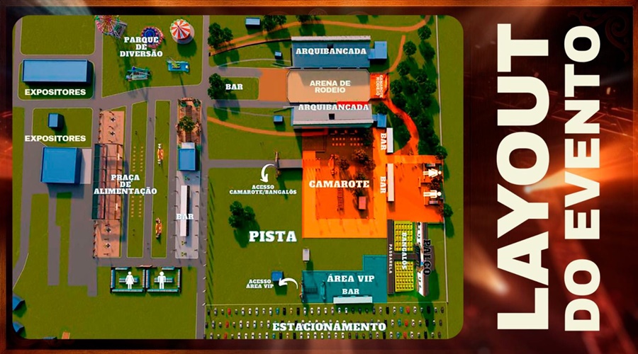 Imagem: exposul 2026 52ª Exposul terá portões abertos em todos dias da feira Imagem: exposul 2026 52ª Exposul terá portões abertos em todos dias da feira