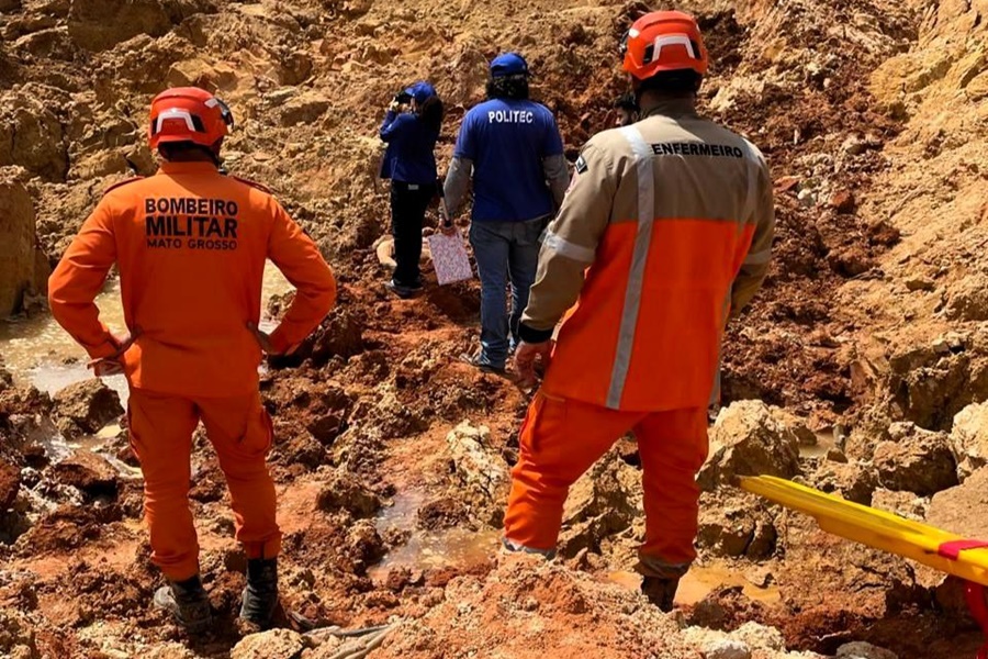 Imagem: osnfv Trabalhador morre soterrado em garimpo na zona rural de Peixoto de Azevedo