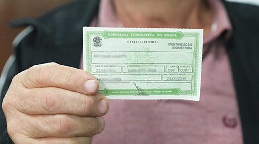 Imagem: titulo de eleitor Eleitores de Rondonópolis tem até quarta-feira para regularizar título de eleitor