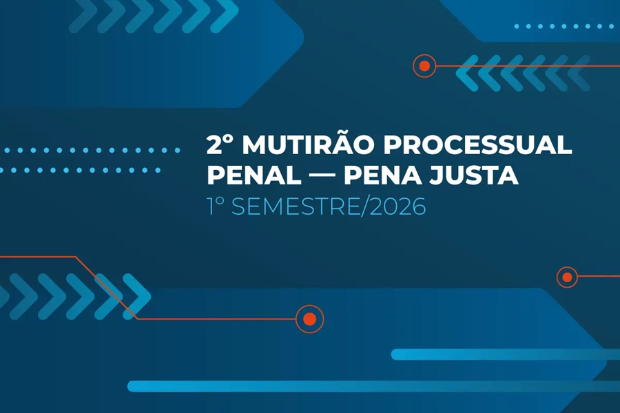 Imagem: 2o Multirao processual Juízes criminais de MT participam do 2º Mutirão Processual Penal do Plano Pena Justa