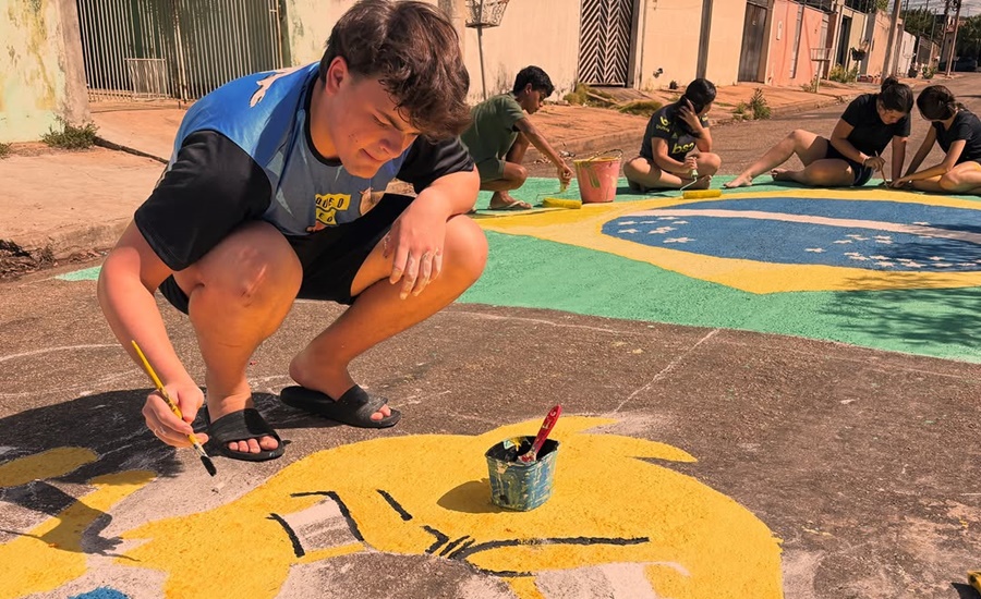 Imagem: 710474434 18110248892311055 5427922905691206427 n Prefeitura emite nota orientando sobre pinturas da Copa e libera decorações desde que não prejudiquem o trânsito