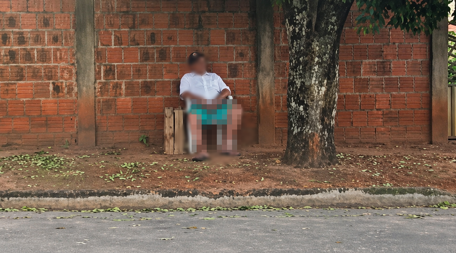 Imagem: ChatGPT Image 2 de jun. de 2026 15 34 16 Idoso de 75 anos é preso em flagrante praticando gestos libidinosos em frente a escola municipal em Pontes e Lacerda