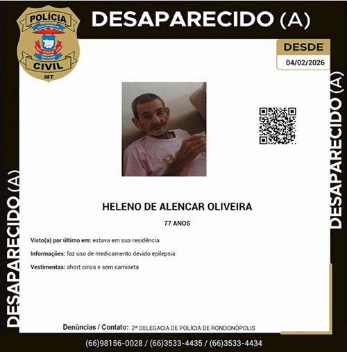 Imagem: Heleno de Alencar Exame de DNA confirma identidade de idoso encontrado morto em Rondonópolis Imagem: Heleno de Alencar Exame de DNA confirma identidade de idoso encontrado morto em Rondonópolis