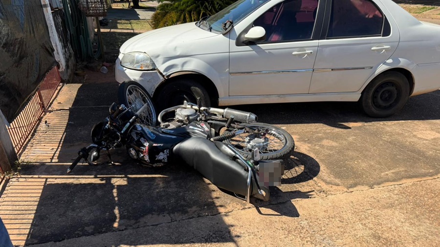 Imagem: Moto apreendida Ação rápida da 17ª CIPM termina com perseguição, fuga frustrada e apreensão de motocicleta em Rondonópolis Imagem: Moto apreendida Ação rápida da 17ª CIPM termina com perseguição, fuga frustrada e apreensão de motocicleta em Rondonópolis
