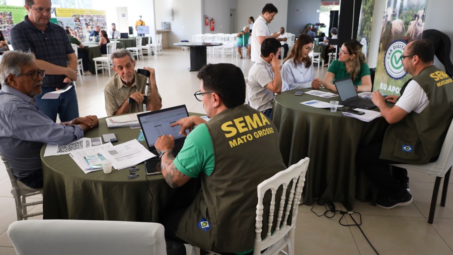 Imagem: Sema de Mato Grosso Sema inicia mutirão de regulação ambiental a partir desta terça-feira em Rondonópolis Imagem: Sema de Mato Grosso Sema inicia mutirão de regulação ambiental a partir desta terça-feira em Rondonópolis