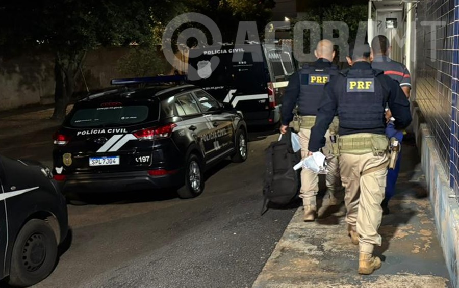 Imagem: Suspeito detido Veículo furtado e com placa clonada é apreendido pela PRF na BR-163 em Rondonópolis