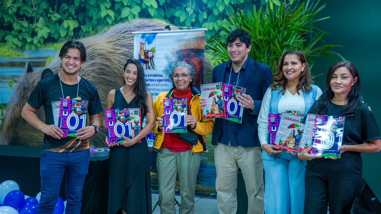 Imagem: WhatsApp Image 2026 06 08 at 18.20.17 Turismo e cultura de Mato Grosso ganham destaque com o lançamento da Revista Conecom na FIT Pantanal Imagem: WhatsApp Image 2026 06 08 at 18.20.17 Turismo e cultura de Mato Grosso ganham destaque com o lançamento da Revista Conecom na FIT Pantanal