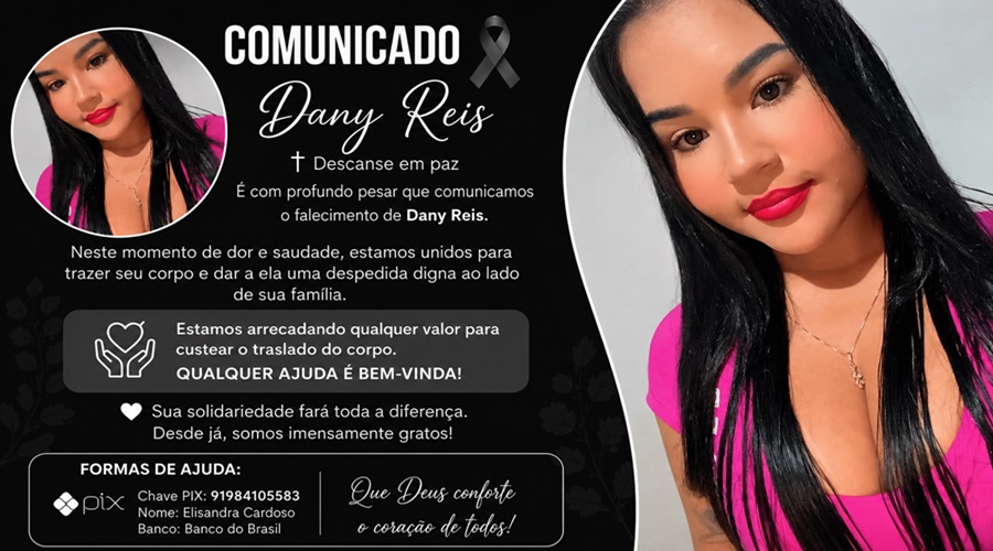 Imagem: aldv 2 Família de jovem que morreu após dar entrada na UPA com traumatismo craniano pede ajuda para traslado do corpo Imagem: aldv 2 Família de jovem que morreu após dar entrada na UPA com traumatismo craniano pede ajuda para traslado do corpo