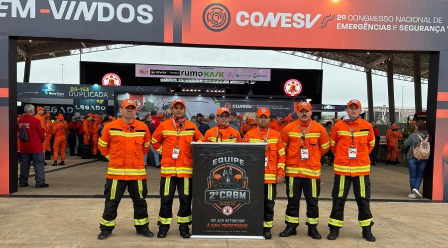 Imagem: dkdv Bombeiros Militares de Rondonópolis conquistam 4º lugar em desafio nacional de salvamento veicular Imagem: dkdv Bombeiros Militares de Rondonópolis conquistam 4º lugar em desafio nacional de salvamento veicular