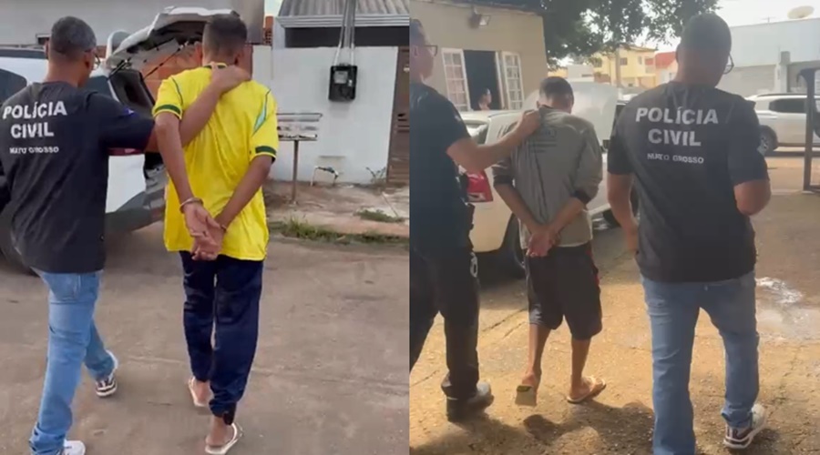 Imagem: kd mv PC esclarece homicídio em Jaciara e prende suspeitos após vítima ser confundida com integrante de facção Imagem: kd mv PC esclarece homicídio em Jaciara e prende suspeitos após vítima ser confundida com integrante de facção
