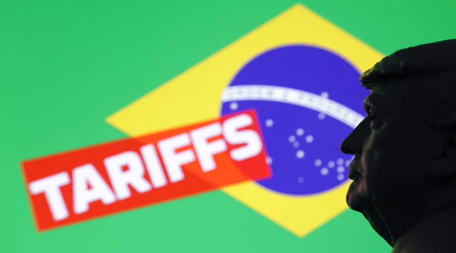 Imagem: trump Estados Unidos propõem tarifa de 25% para punir o Brasil por práticas comerciais desleais