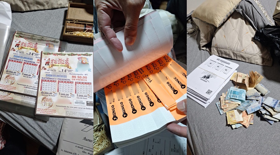 Imagem: ADKLVM Polícia Civil mira esquema de lavagem de dinheiro ligado à facção criminosa por meio de bingos em Rondonópolis