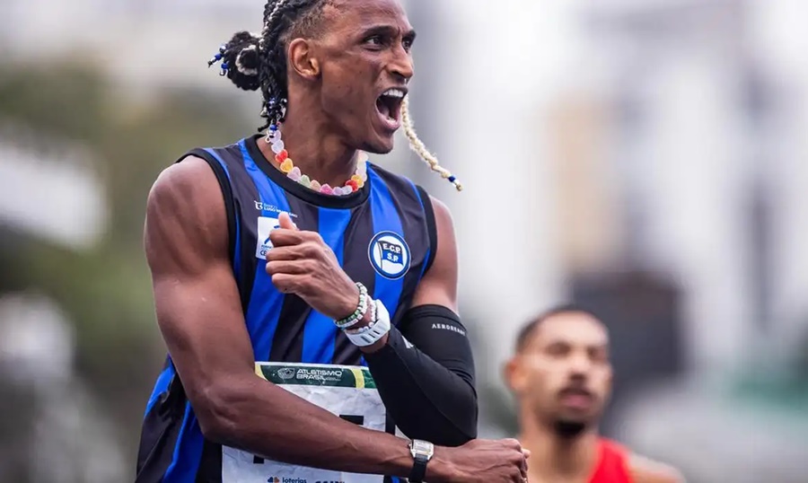 Imagem: Alison dos Santos Alison dos Santos fatura 1º ouro nos 400m no Troféu Brasil com recorde