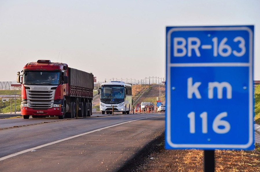 Imagem: BR 163 Nova Rota divulga operação Pare e Siga nesta quarta-feira; Rondonópolis concentra oito pontos de interdição parcial
