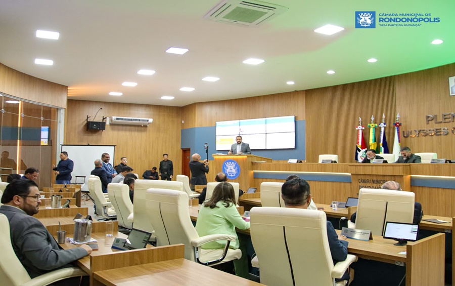 Imagem: Camara municipal Câmara Municipal de Rondonópolis aprova programa para regularizar distritos industriais e atrair investimentos