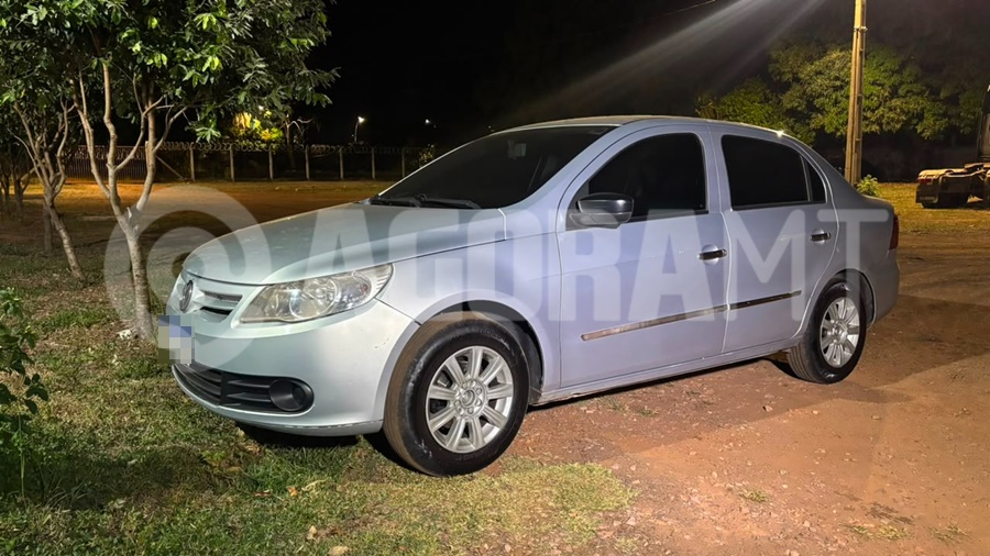 Imagem: Carro apreendido pela PM Tornozelado é preso com porções de maconha após patrulhamento da Polícia Militar em Rondonópolis