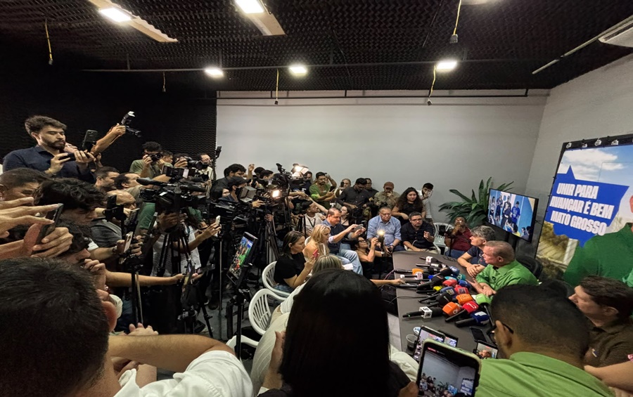 Imagem: Convencao partidaria PL oficializa Wellington Fagundes como candidato ao Governo de Mato Grosso durante convenção estadual