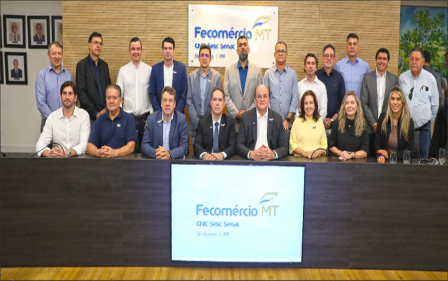 Imagem: Diretoria Fecomercio Nova diretoria da Fecomércio-MT toma posse para o quadriênio 2026/2030