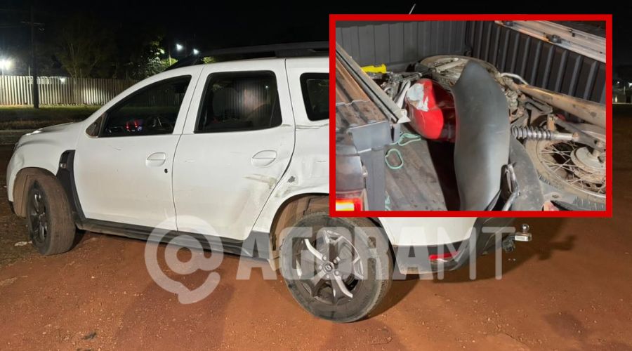 Imagem: ENQUADRAMENTO SITE 14 Grave acidente entre Duster e motocicleta deixa motociclista ferido no Anel Viário de Rondonópolis Imagem: ENQUADRAMENTO SITE 14 Grave acidente entre Duster e motocicleta deixa motociclista ferido no Anel Viário de Rondonópolis