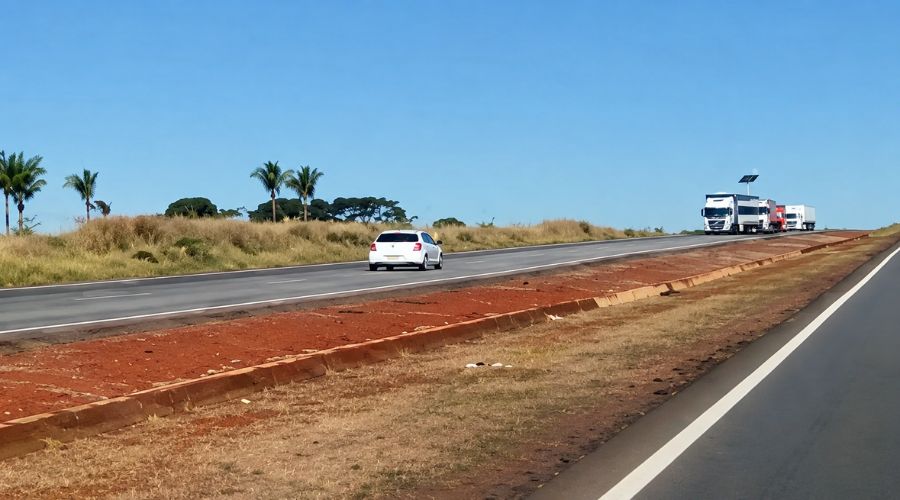 Imagem: ENQUADRAMENTO SITE 2 Motorista trafega na contramão e bate de frente com carreta na BR-364 em Juscimeira